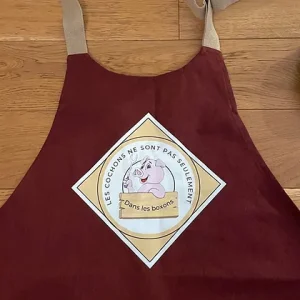 Tablier écoresponsable "Les cochons ne sont pas seulement dans les boxons