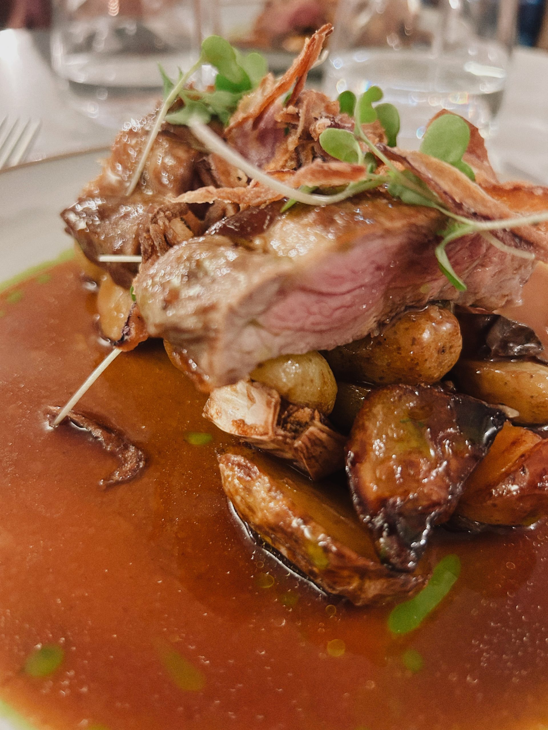 Pluma de porc ibérique et grenailles